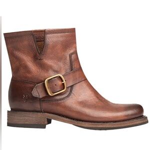 SOLD Frye Veronica Shorties Leather Ankle Boots